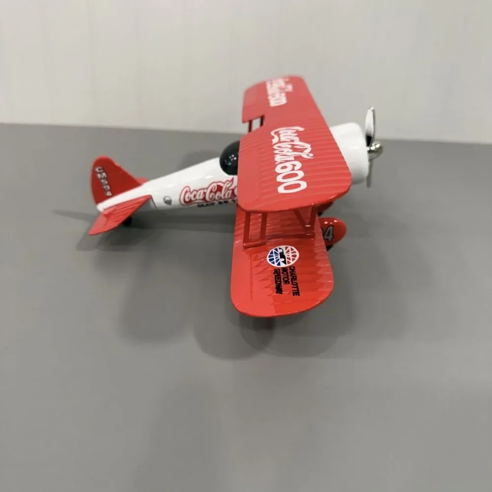 Coca-Cola Military Airplane Diecast Red White Coca-Cola 600 Charlotte 1994
